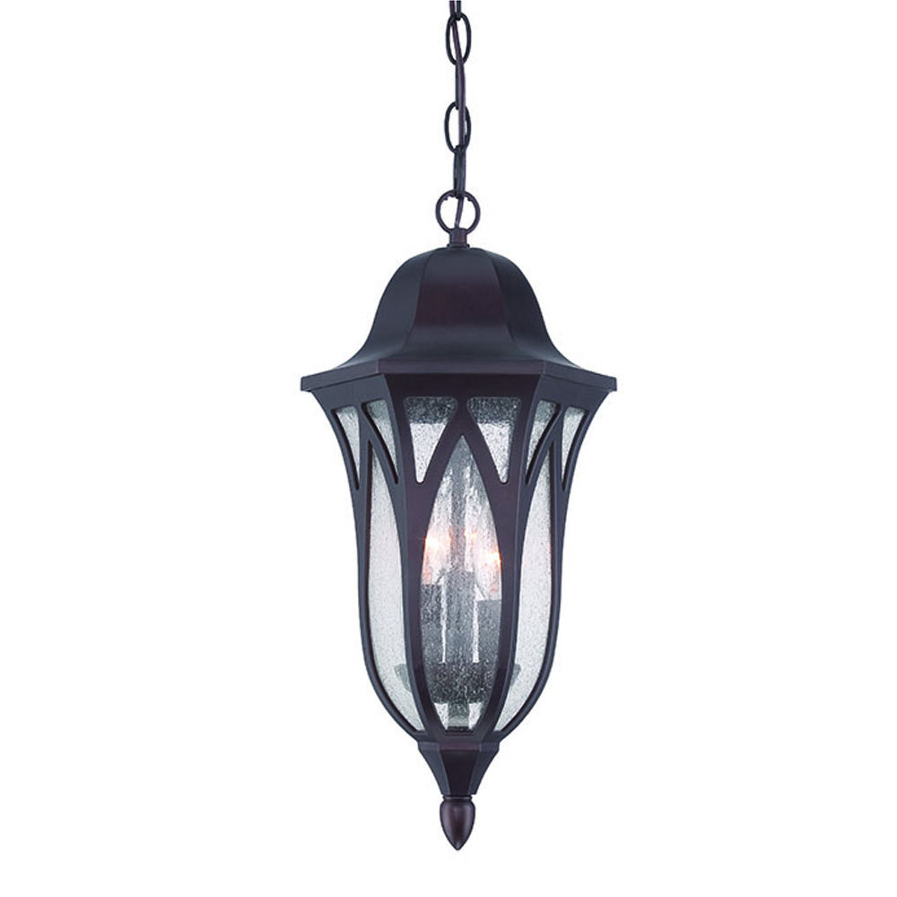 Besaw 3 -Bulb 19.5 H Outdoor Hanging Lantern Fleur De Lis Living 
