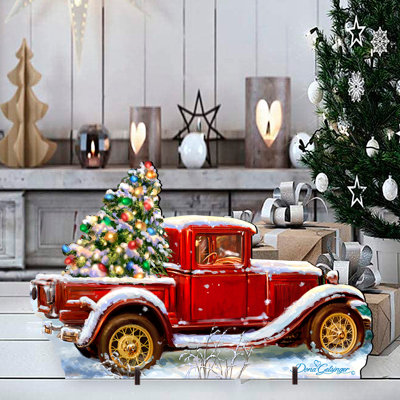 OD Wood Christmas Decoration