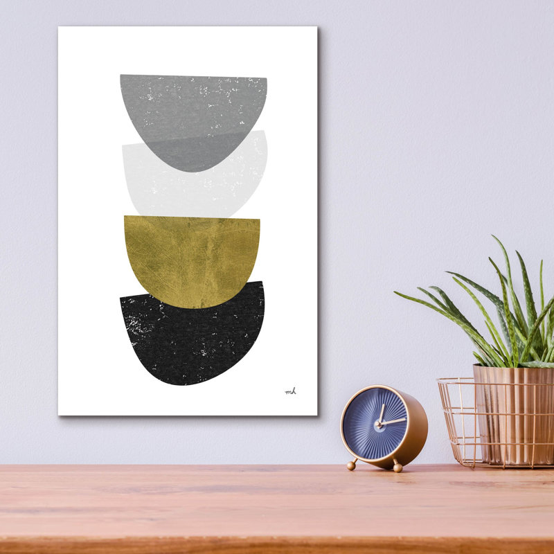 «Balance 2 Bg» par Moira Hershey, art mural en verre acrylique, H 16 po x l 12 po x P 0,13 po