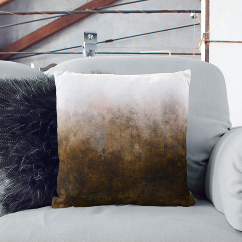 Square Throw Cushion, 40cm H x 40cm W x 15cm D
