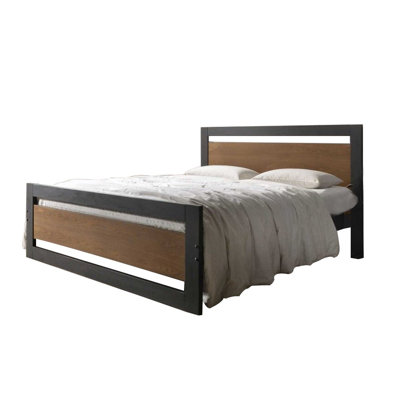 Santoyo Solid Wood Bed