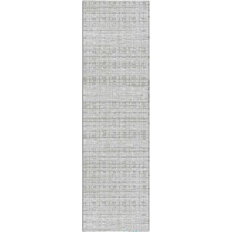Gadberry 17550-990 GRIS / GRIS FONCÉ, Tapis de couloir 2 pi 2 po x 7 pi