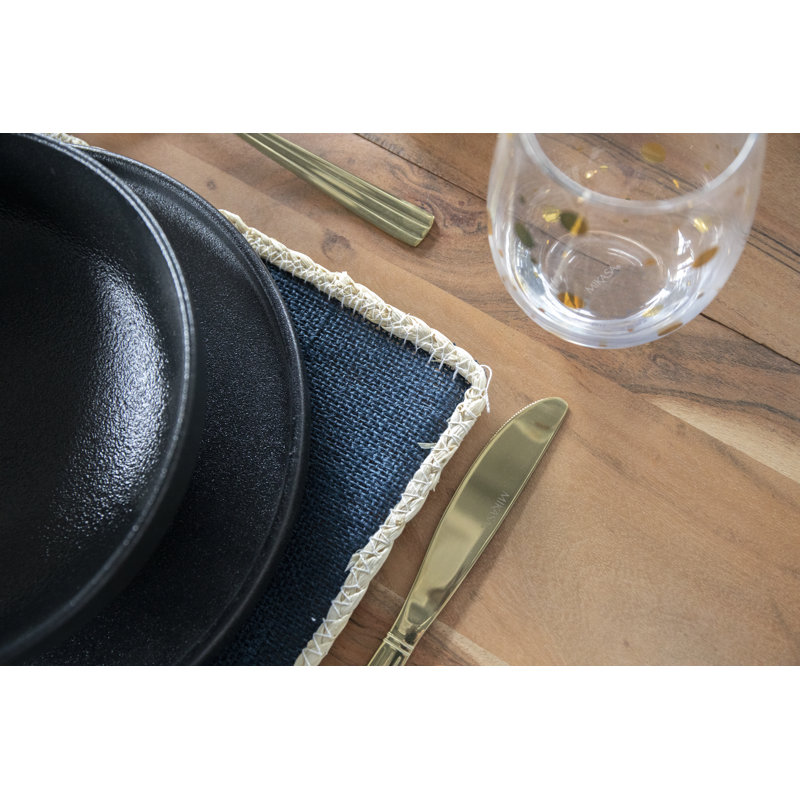 Naturals Jute Solid Colour Rectangle Placemat