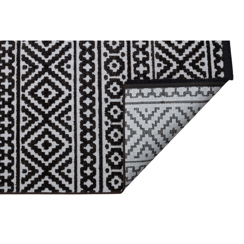 Galilaia Rectangle Geometric Indoor / Outdoor Area Rug, Rectangle 190 x 290cm