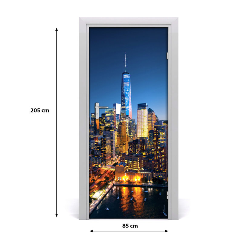 New York City Door Decal