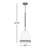 Karissa 1-Light Dimmable Sloped Ceiling Adaptable Pendant-1826735222-1826735220