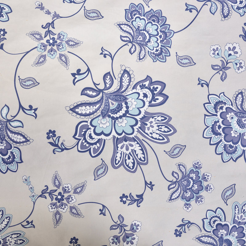Baysinger Cotton Semi Sheer Curtain Single Panel