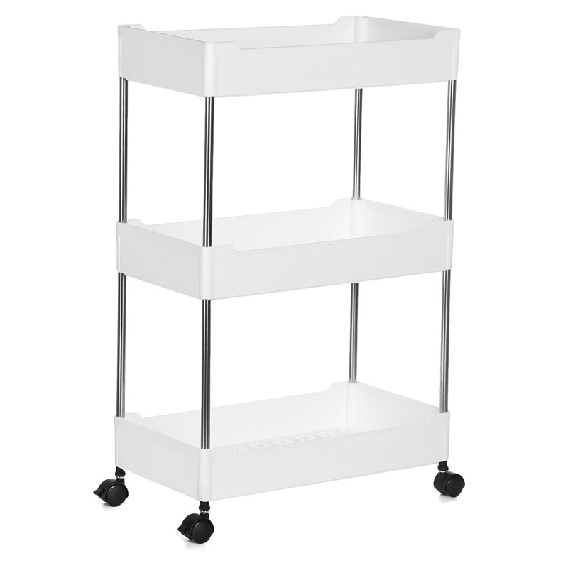 50.8cm W Shelving Unit with Wheels