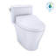 1.28 GPF Elongated One-Piece Toilet High Efficiency Flush (Seat Included)