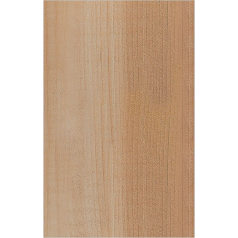 Queue de chevron lisse Huntington, Cèdre rouge, H 6 po x l 3 1/2 po x L 32 po