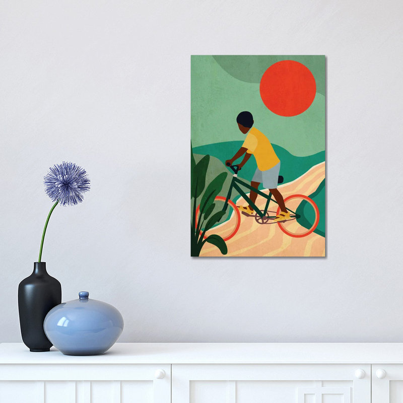 Stay Home No. 7 1 Piece Wrapped Canvas Wall Art, 30.48 cm H x 45.72 cm W