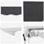 VidaXL Polyester Cover Retractable Patio Awning-125122438-125122421-125122411
