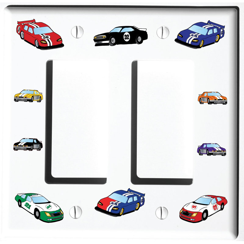 Transportation Themed Rocker Standard Wall Plate