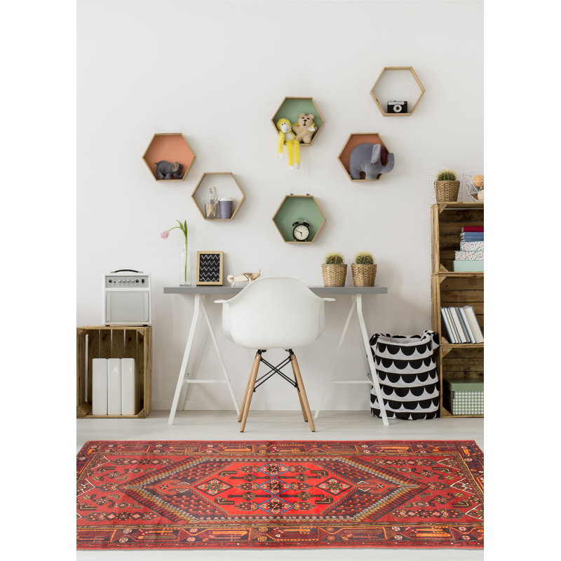 Tapis rouge Andelz 4 pi 1 po x 6 pi 8 po
