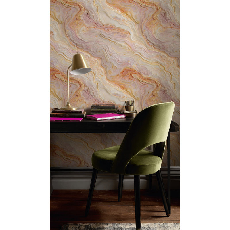 Papier peint abstrait avec décoration murale amovible