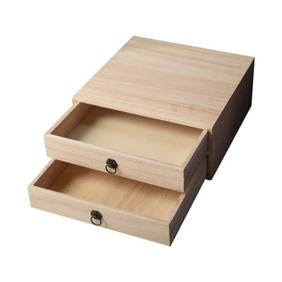 Solid Wood Desk Organiser