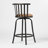 Klyne Swivel Upholstered Counter Stool with Both 24"/29" Legs Shipped for Height Adjustable-279382508