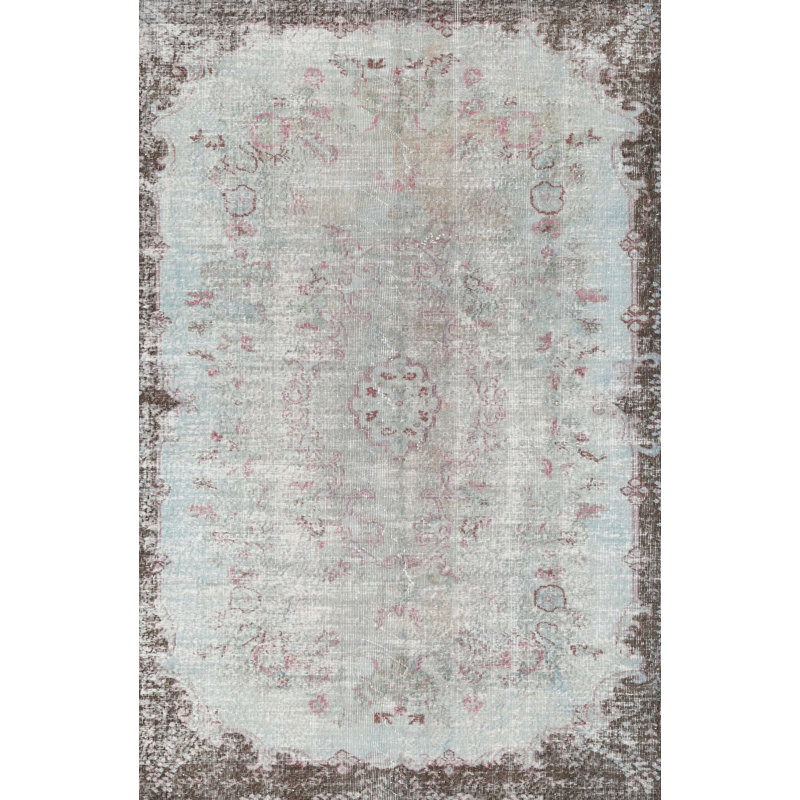 Tapis oriental en laine Kasbar, Rond 6 pi