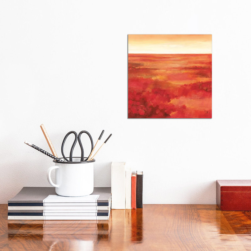 Wild Flowers I by Jettie Roseboom - Wrapped Canvas Painting, 30.48 cm H x 30.48 cm W