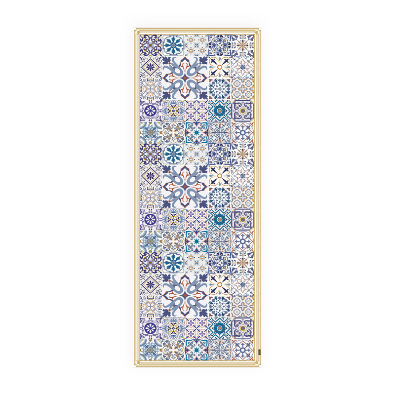 Bynoe Geometric Kitchen Mat, Rectangular 68 x 180cm