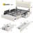Beige Bed Frame With 5 Xl Storage Drawers-2022143218-2022326756