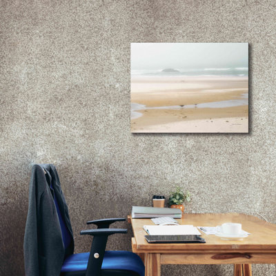Rosecliff Heights «Cold Beach I» par Debra Van Swearingen, art mural sur toile