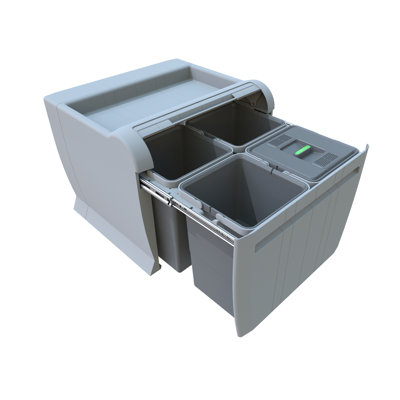 Plastic Open Pull Out Rubbish Bin