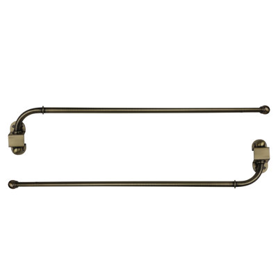Pennie Adjustable Single Curtain Rod