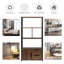 120cm H x 58cm W Standard Bookcase-61709009