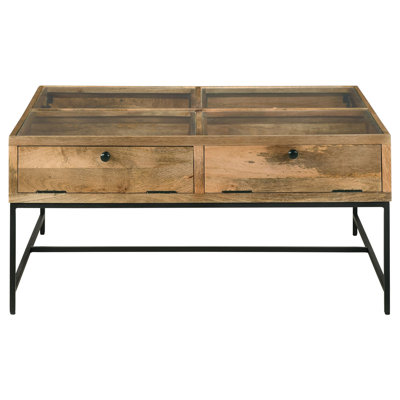 Table basse à 4 tiroirs Semaj