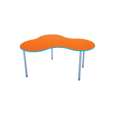 Collaborative Learning Table With Deluxe Legs - Cloud