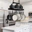 Delauter Hanging Ceiling Pot Rack 34-Inch for Kitchen with 20 S Hooks-94482006