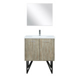 Lancy 30 in W x 20 in D Single Bath Vanity Mirror and Faucet Set