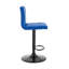 Tabouret de bar pivotant en similicuir-1580743921