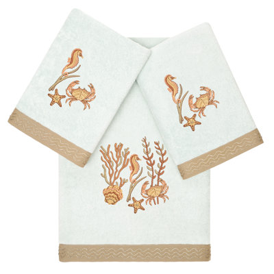 Ensemble de serviettes 100% coton Aaron