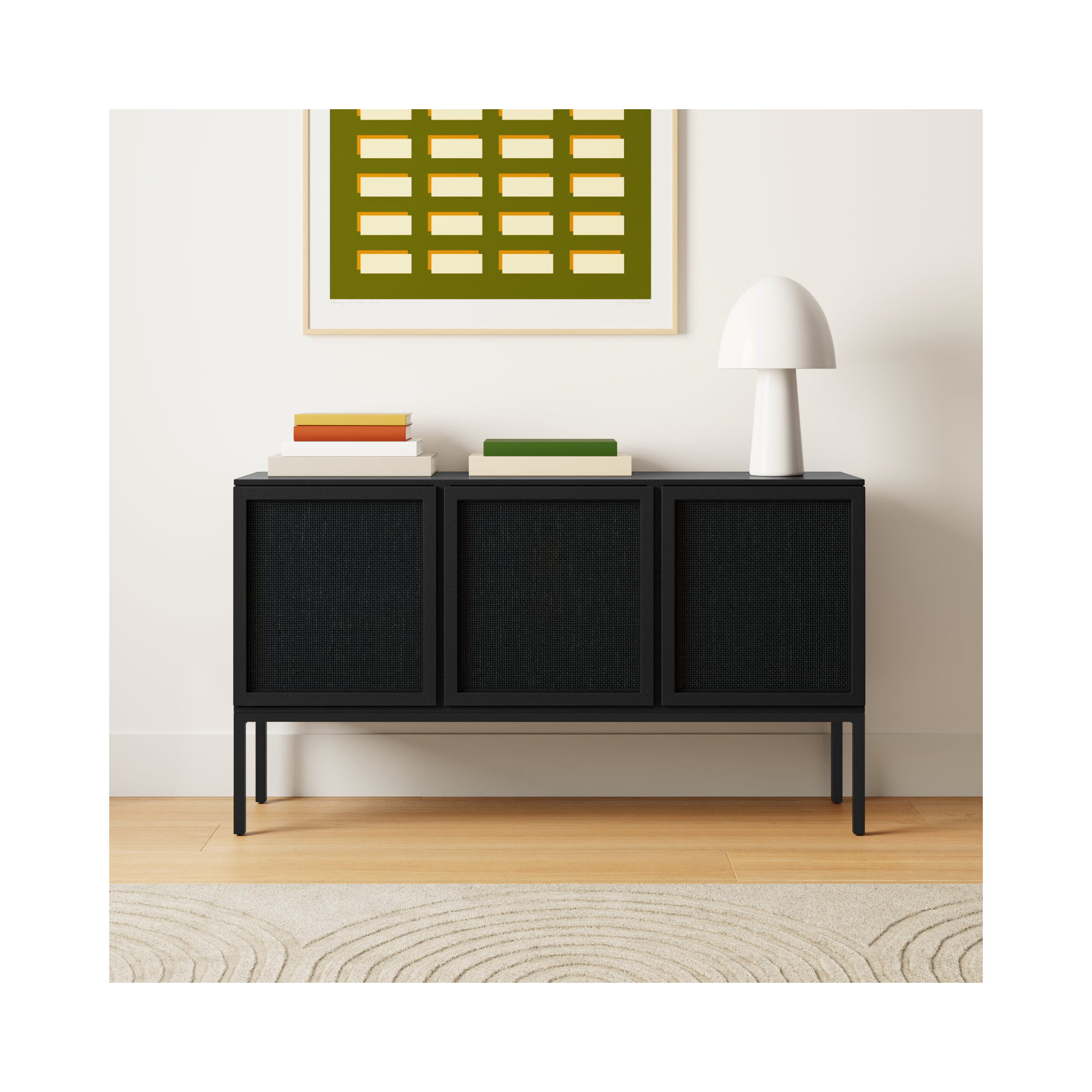 Ehren 54'' Sideboard, Black
