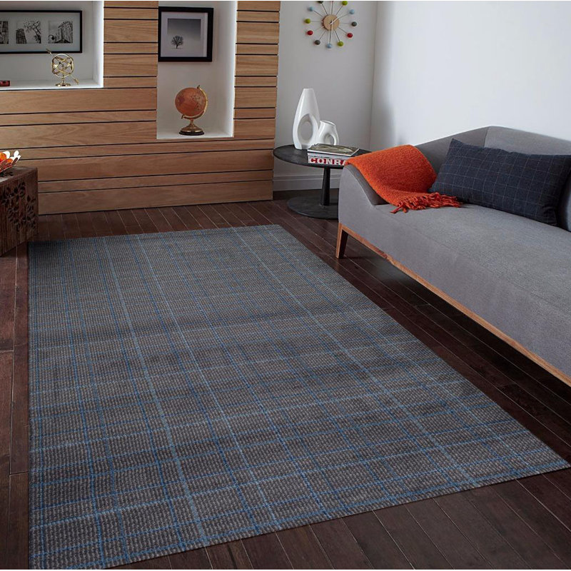 Tapis d'intérieur / extérieur gris Inamae, 10 pi x 13 pi