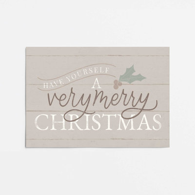 «Warm Holiday Wishes Print»