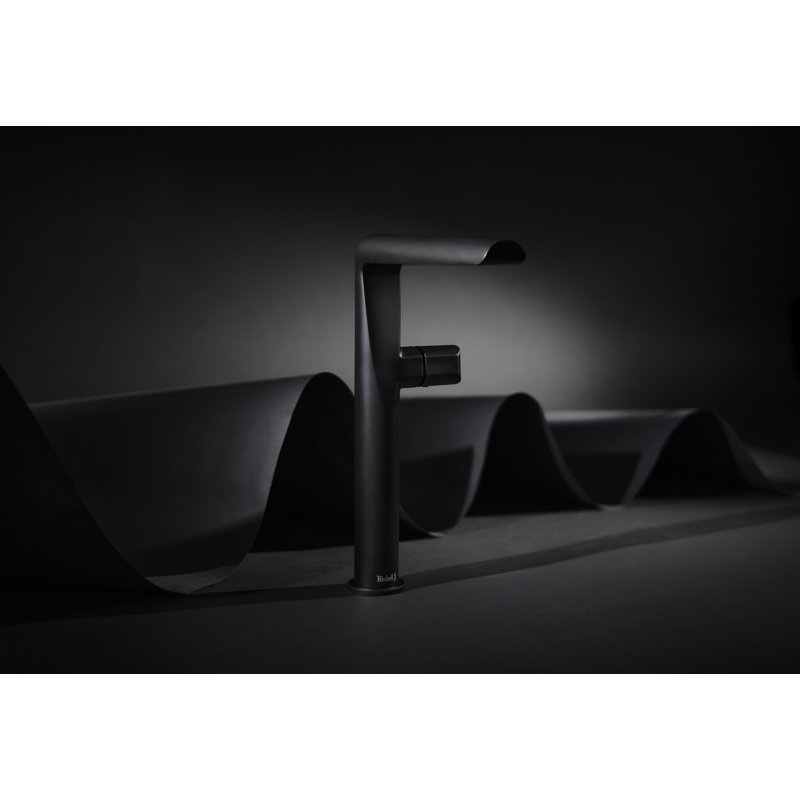 Parabola™ Single Hole Bathroom Faucet, Black