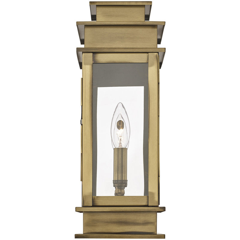 Tête de lanterne Correon, Laiton antique