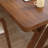 Nut-brown Rectangular Solid Wood desk-630206134