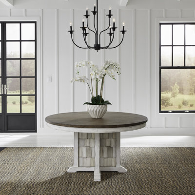 Chalita Pine Round Dining Table