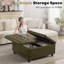 Repose-pieds carré avec rangement Delmontez-958406306