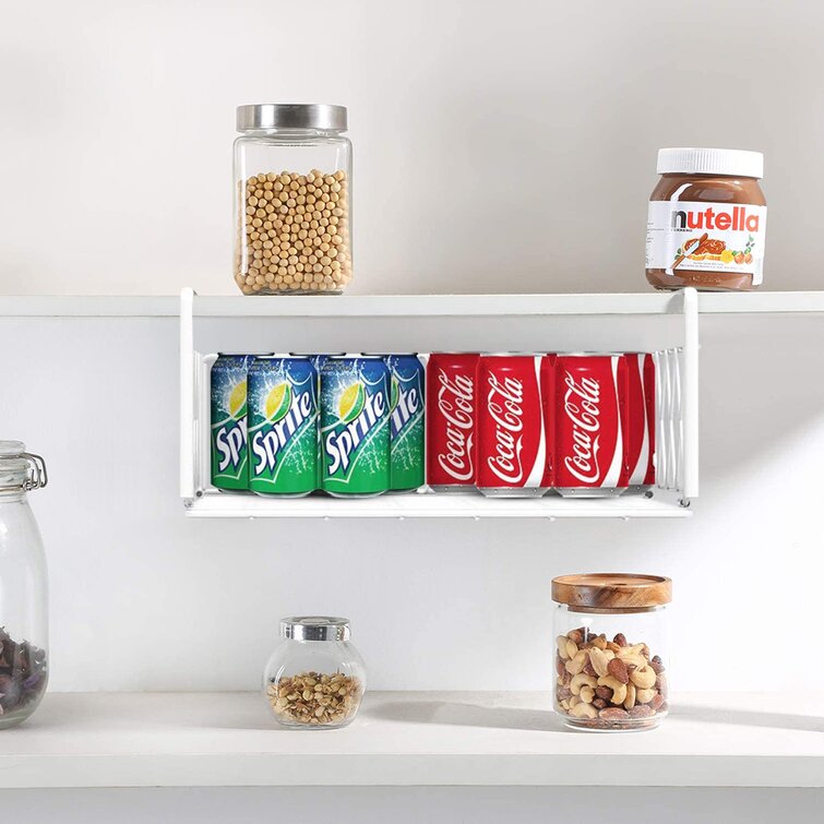 Under Shelf Metal Basket Prep & Savour Color: White