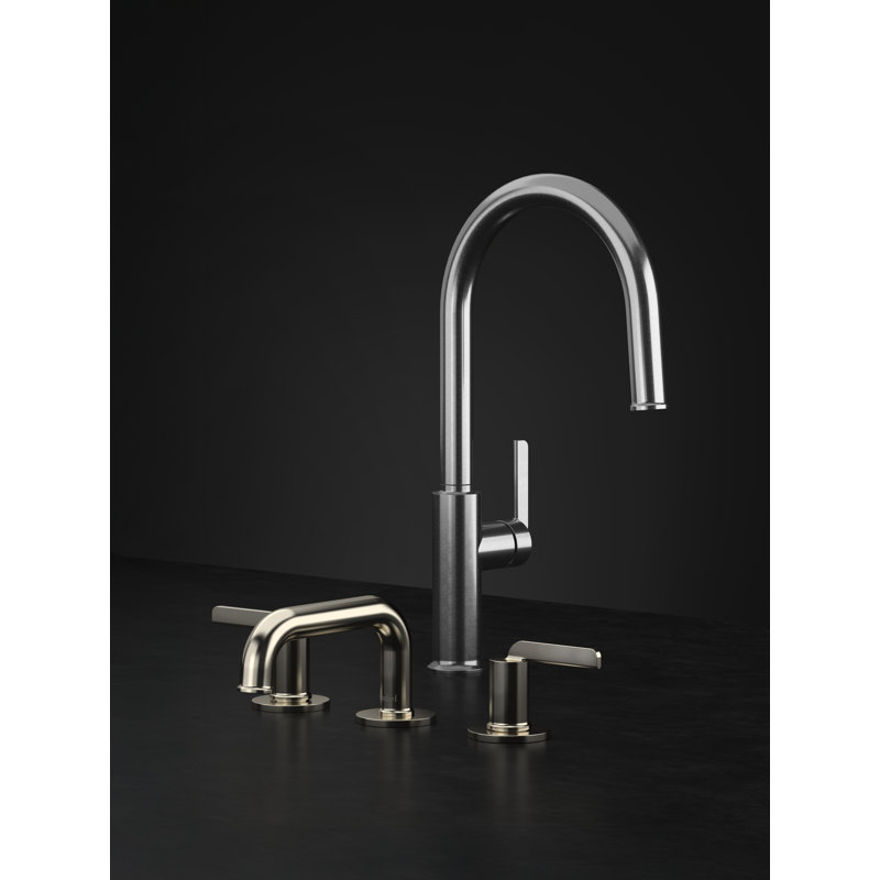 Authentica Pull-Down Kitchen Faucet With C-Spout, Chrome