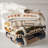 SOLSTICE CANYON PRINTED PLUSH THROW SANDSHELL