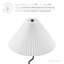 Lampe de table Wave Squiggle en noir