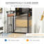 Free Standing Pet Gate With Door