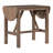 Extendable Wood Dining Table Sets(must Include Both Table And Chair), Rustic Home