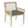 Chaise avec accoudoirs Glinda